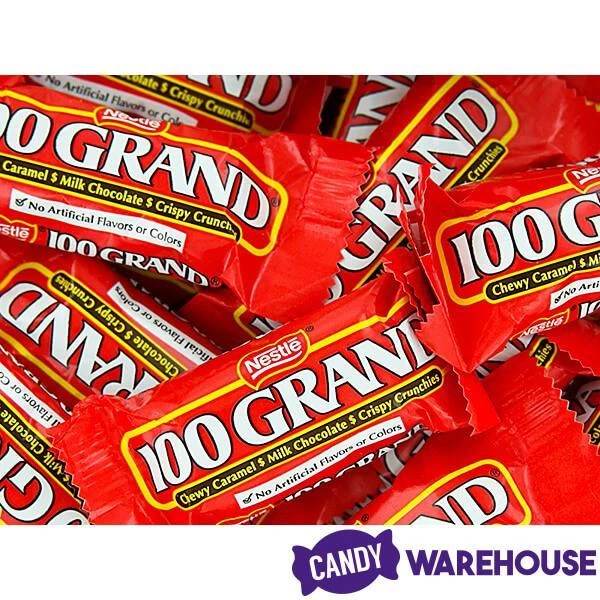 100 Grand Fun Size Candy Bars: 10-Ounce Bag 3 100 Grand Fun Size Candy Bars: 10-Ounce Bag - Image 3