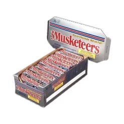 3 Musketeers Candy Bars: 36-Piece Box -Snack Store 3 musketeers candy bars 36 piece box candy warehouse 3