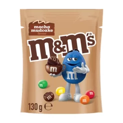 M&M's Mocha Mudcake Milk Choc Share Bag 130g