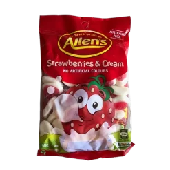 Allen's Strawberries & Cream 190g