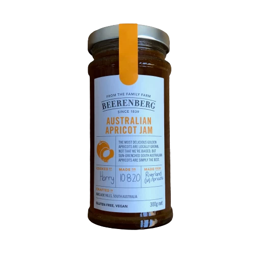 Beerenberg Australian Apricot Jam 300g 1 Beerenberg Australian Apricot Jam 300g