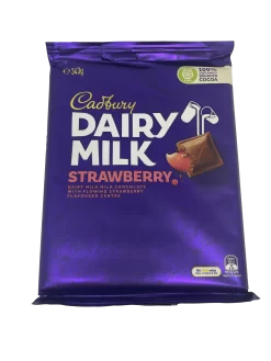 Cadbury Dairy Milk Strawberry Family Block 343g