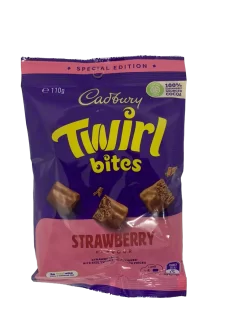 Cadbury Twirl Bites Strawberry 110g