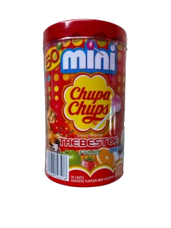 Chupa Chups The Best Of Mini Lollipops 50 Pack 300g