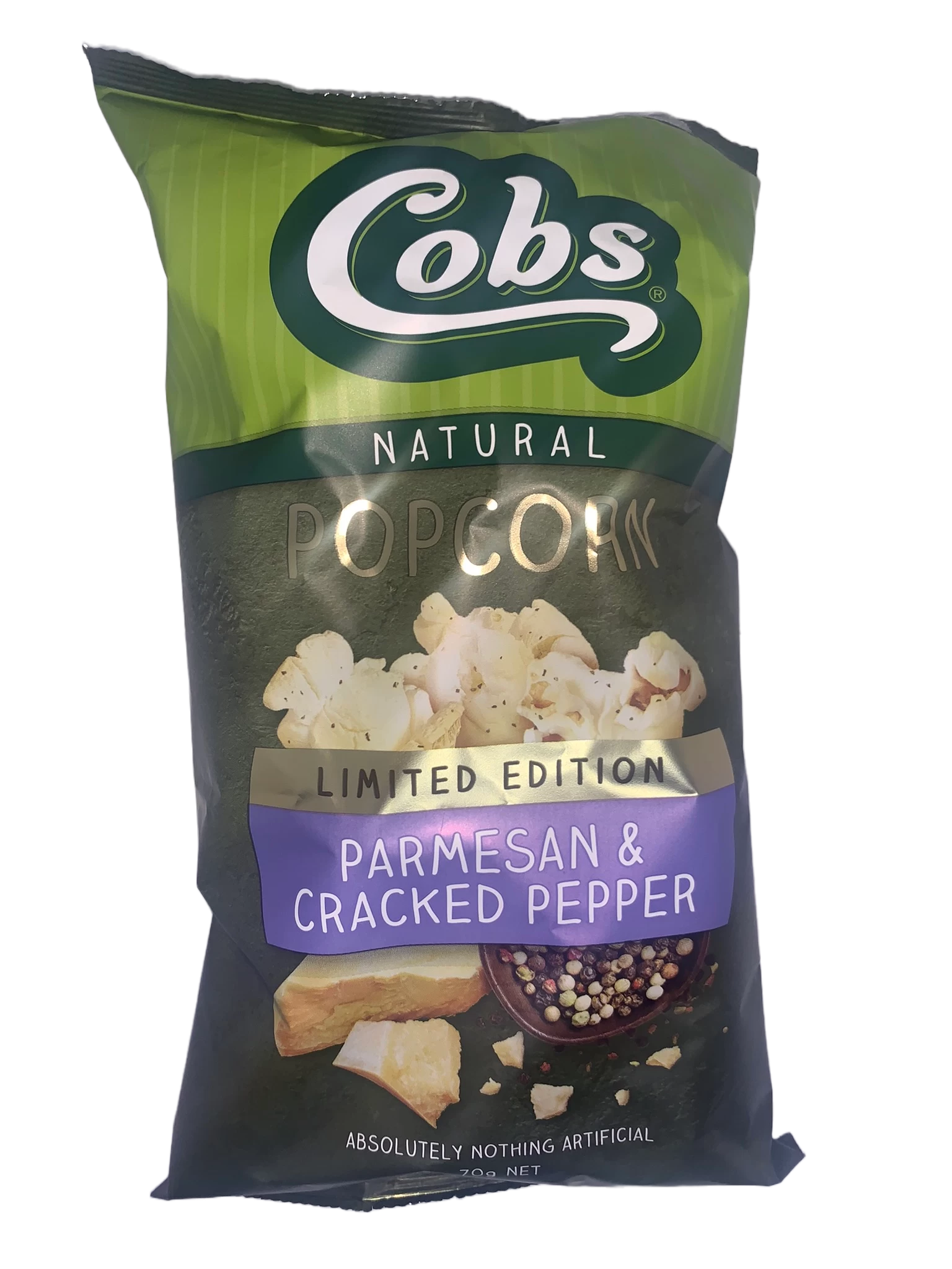 Cobs Popcorn Parmesan & Cracked Pepper 70g 1 Cobs Popcorn Parmesan & Cracked Pepper 70g