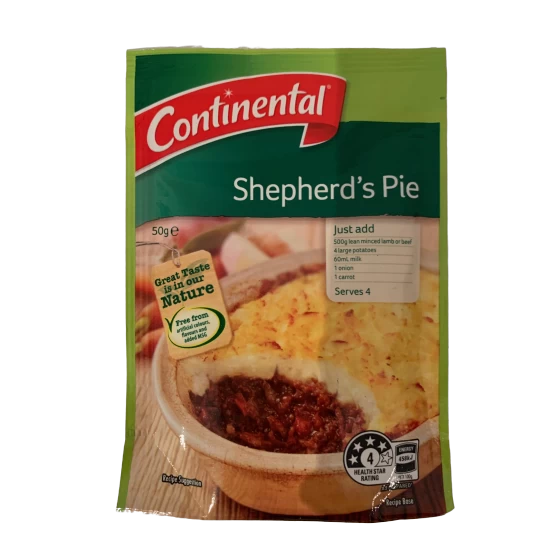 Continental Shepherd's Pie 50g 1 Continental Shepherd's Pie 50g