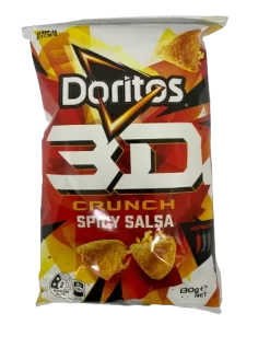 Doritos 3D Crunch Spicy Salsa 130g