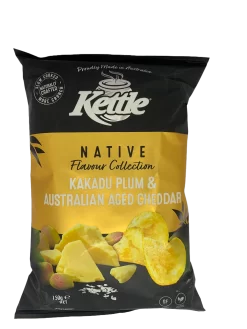 Kettle Natives Kakadu Plum & Australian Aged Cheddar 150g