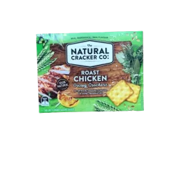 Natural Cracker Company (various Flavours) -Snack Store NaturalCrackerCoRoastChicken160gTreatsfromOz