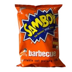 Samboy Barbeque Chips 175g