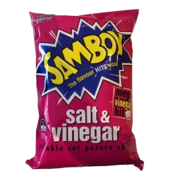 Samboy Salt & Vinegar Chips 175g