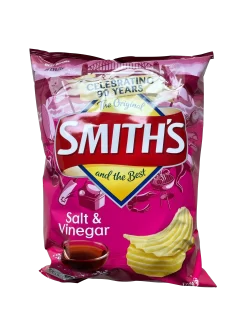 Smith's Crinkle Cut Potato Chips Salt & Vinegar 170g