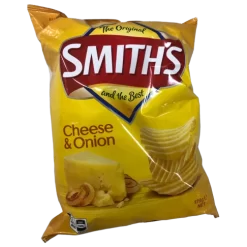 Smith's Crinkle Cut Potato Chips Cheese & Onion 170g