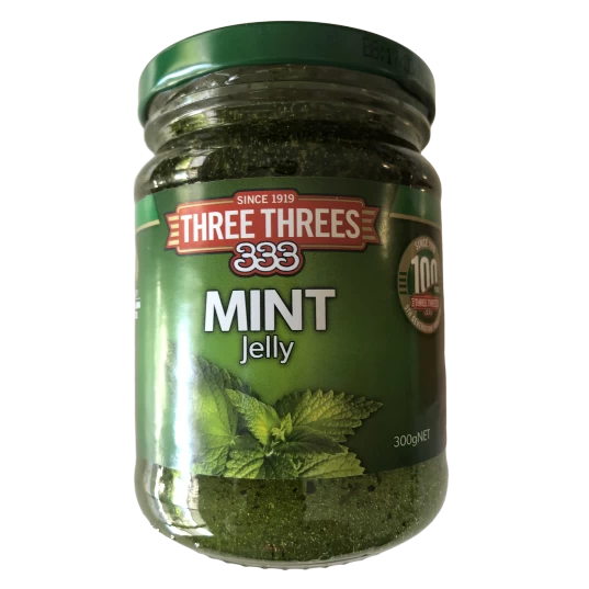 Three Threes Mint Jelly 300g 1 Three Threes Mint Jelly 300g