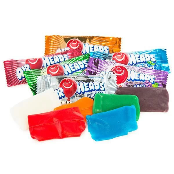 AirHeads Taffy Mini Candy Bars: 80-Piece Bag 1 AirHeads Taffy Mini Candy Bars: 80-Piece Bag
