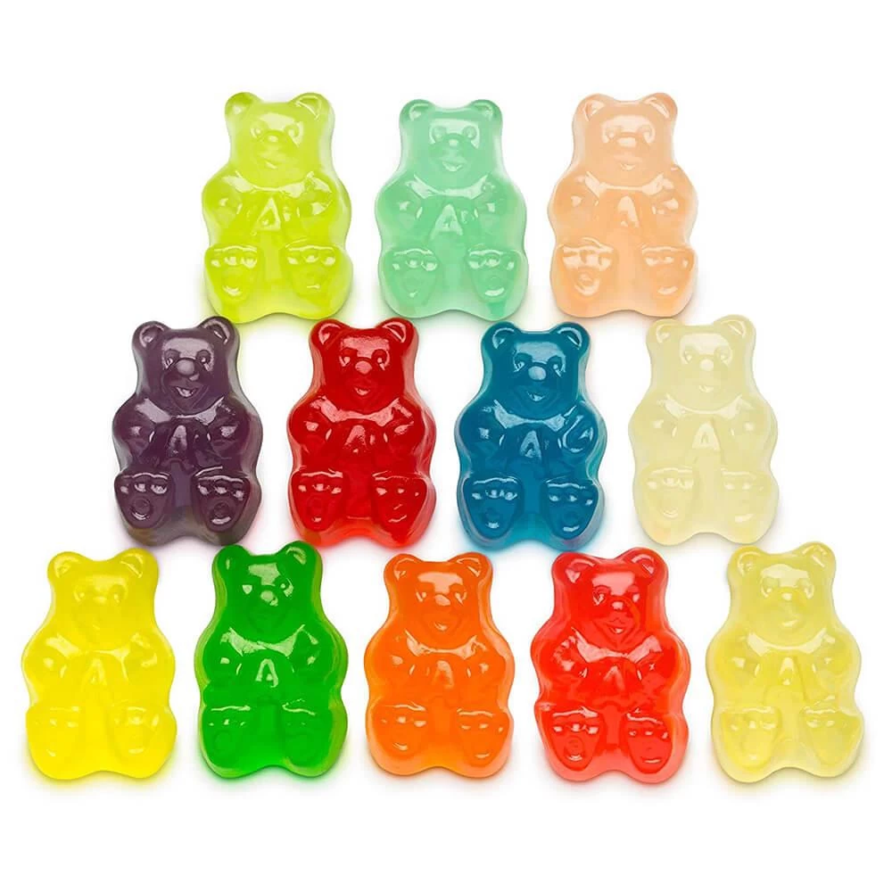 Albanese Gourmet 12-Flavors Gummy Bears: 5LB Bag 1 Albanese Gourmet 12-Flavors Gummy Bears: 5LB Bag