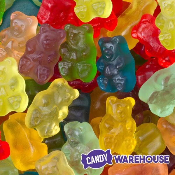 Albanese Gourmet 12-Flavors Gummy Bears: 5LB Bag 3 Albanese Gourmet 12-Flavors Gummy Bears: 5LB Bag - Image 3