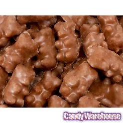 Albanese Milk Chocolate Covered Gummy Bears: 2.25LB Tub -Snack Store albanese milk chocolate covered gummy bears 2 25lb tub candy warehouse 4