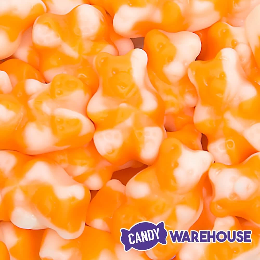 Albanese Orange Cream Bearsicles Gummy Bears: 5LB Bag 4 Albanese Orange Cream Bearsicles Gummy Bears: 5LB Bag - Image 4