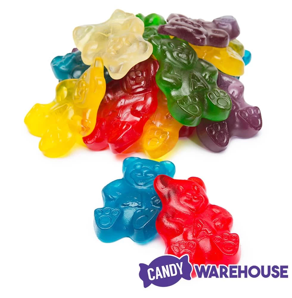 Albanese Papa Bears Jumbo Gummy Bears: 5LB Bag 3 Albanese Papa Bears Jumbo Gummy Bears: 5LB Bag - Image 3