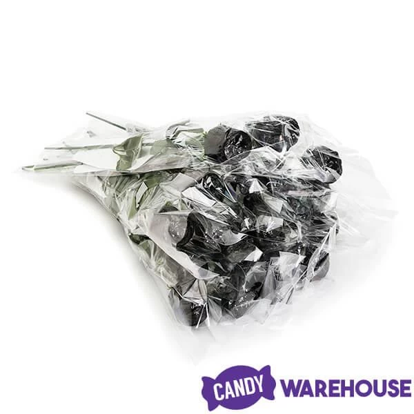 Albert's Foiled Milk Chocolate Roses - Black: 20-Piece Bouquet 3 Albert's Foiled Milk Chocolate Roses - Black: 20-Piece Bouquet - Image 3