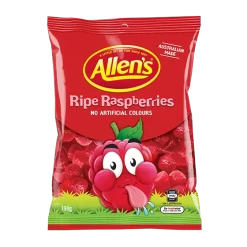Allen's Ripe Raspberries 190g