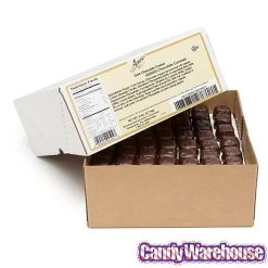 Asher's Chocolate Covered Chocolate Caramels - Dark: 6LB Box -Snack Store asher s chocolate covered chocolate caramels dark 6lb box candy warehouse 3