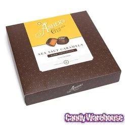 Asher's Dark Chocolate Sea Salt Caramels: 12-Piece Box -Snack Store asher s dark chocolate sea salt caramels 12 piece box candy warehouse 4 26a04cf8 e088 46a9 adf9 702b7ec3ab3f
