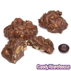 Asher's Milk Chocolate Peanut Clusters Candy: 5LB Box -Snack Store asher s milk chocolate peanut clusters candy 5lb box candy warehouse 3