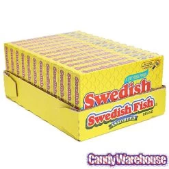 Assorted Swedish Fish Candy 3.5-Ounce Packs: 12-Piece Box -Snack Store assorted swedish fish candy 3 5 ounce packs 12 piece box candy warehouse 4 ca8d6b31 0e9b 4d91 b25b ab9241aa1d27