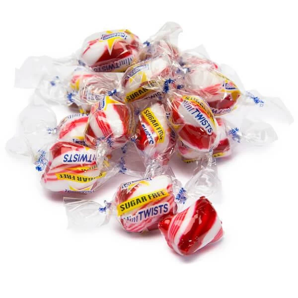 Atkinson Sugar Free Hard Candy Twists - Peppermint: 3LB Bag 1 Atkinson Sugar Free Hard Candy Twists - Peppermint: 3LB Bag