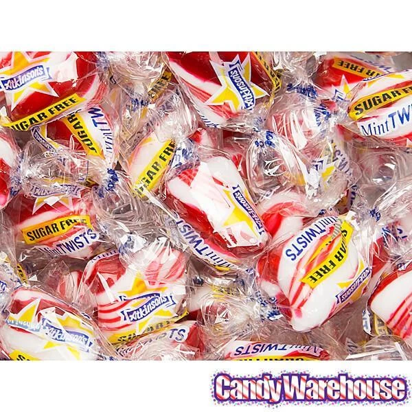 Atkinson Sugar Free Hard Candy Twists - Peppermint: 3LB Bag 2 Atkinson Sugar Free Hard Candy Twists - Peppermint: 3LB Bag - Image 2
