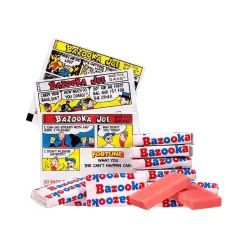 Bazooka Bubble Gum - Original: 225-Piece Tub -Snack Store bazooka bubble gum original 225 piece tub candy warehouse 3 3dc3762c 106d 4b33 aa16 fd2f022cf41a