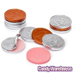 Bee International Silver And Copper Foiled Bubble Gum Coins: 100-Piece Bag 7 Bee International Silver And Copper Foiled Bubble Gum Coins: 100-Piece Bag -Snack Store bee international silver and copper foiled bubble gum coins 100 piece bag candy warehouse 4 a66f8f3c ae69 41f4 897b 802fd73613b5