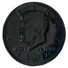 Black Foiled Milk Chocolate Coins: 1LB Bag