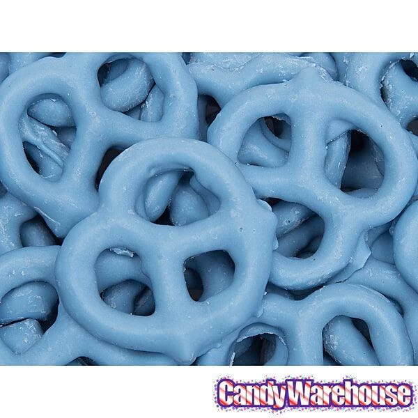 Blueberry Yogurt Covered Mini Pretzels: 9-Ounce Tub 3 Blueberry Yogurt Covered Mini Pretzels: 9-Ounce Tub - Image 3