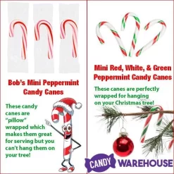 Bobs Sweet Stripes Mini Peppermint Candy Canes - Bulk: 1040-Piece Case 6 Bobs Sweet Stripes Mini Peppermint Candy Canes - Bulk: 1040-Piece Case -Snack Store bobs sweet stripes mini peppermint candy canes bulk 1040 piece case candy warehouse 3