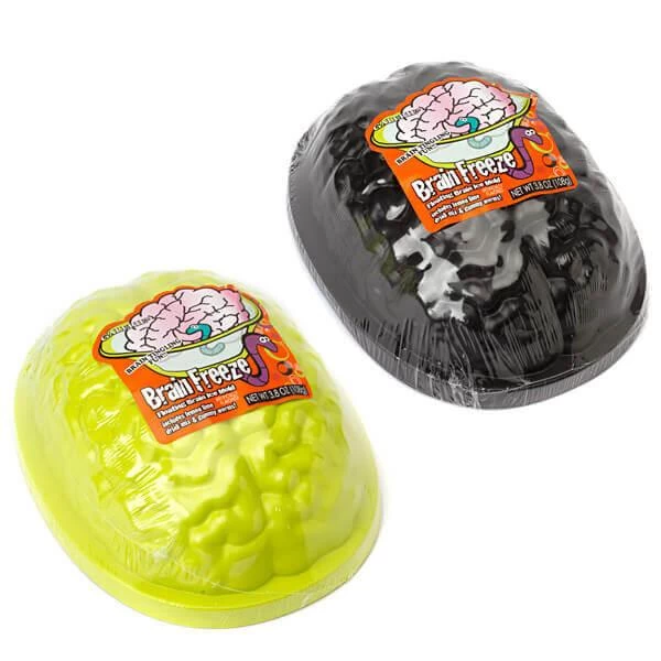 Brain Freeze Halloween Ice Mold Assortment: 2-Piece Set 1 Brain Freeze Halloween Ice Mold Assortment: 2-Piece Set