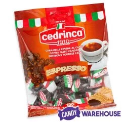 Cedrinca Espresso Hard Candy: 4.25-Ounce Bag -Snack Store cedrinca espresso hard candy 4 25 ounce bag candy warehouse 3