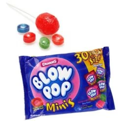Charms Blow Pop Minis Snack Size Packs: 30-Piece Bag -Snack Store charms blow pop minis snack size packs 30 piece bag candy warehouse 3 577639d1 3b06 4ad1 8874 087c5a1007e5