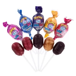 Snack Store 28 Charms Super Blow Pops - Bursting Berry: 72-Piece Set