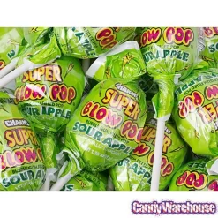 Charms Super Blow Pops - Sour Apple: 72-Piece Set 5 Charms Super Blow Pops - Sour Apple: 72-Piece Set -Snack Store charms super blow pops sour apple 72 piece set candy warehouse 3