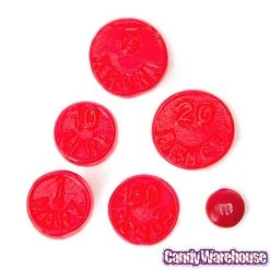 Cherry Juju Coins Candy: 7.5LB Bag -Snack Store cherry juju coins candy 7 5lb bag candy warehouse 3 93e9108e 8303 4aad a378 cedce9feda50