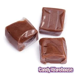 Chocolate Caramel Squares Candy: 5LB Bag -Snack Store chocolate caramel squares candy 5lb bag candy warehouse 4