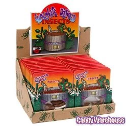 Chocolate Covered Insects Packs: 24-Piece Box -Snack Store chocolate covered insects packs 24 piece box candy warehouse 3 280e8ad0 6262 442f bd74 343fd156cd05