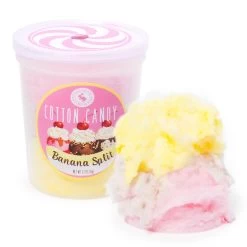 Chocolate Storybook Cotton Candy - Banana Split: 1-Ounce Tub