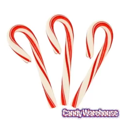 Christmas Peppermint Mini Candy Canes: 240-Piece Box -Snack Store christmas peppermint mini candy canes 240 piece box candy warehouse 3