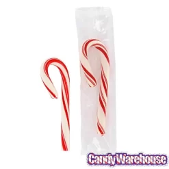 Christmas Peppermint Mini Candy Canes: 240-Piece Box -Snack Store christmas peppermint mini candy canes 240 piece box candy warehouse 4