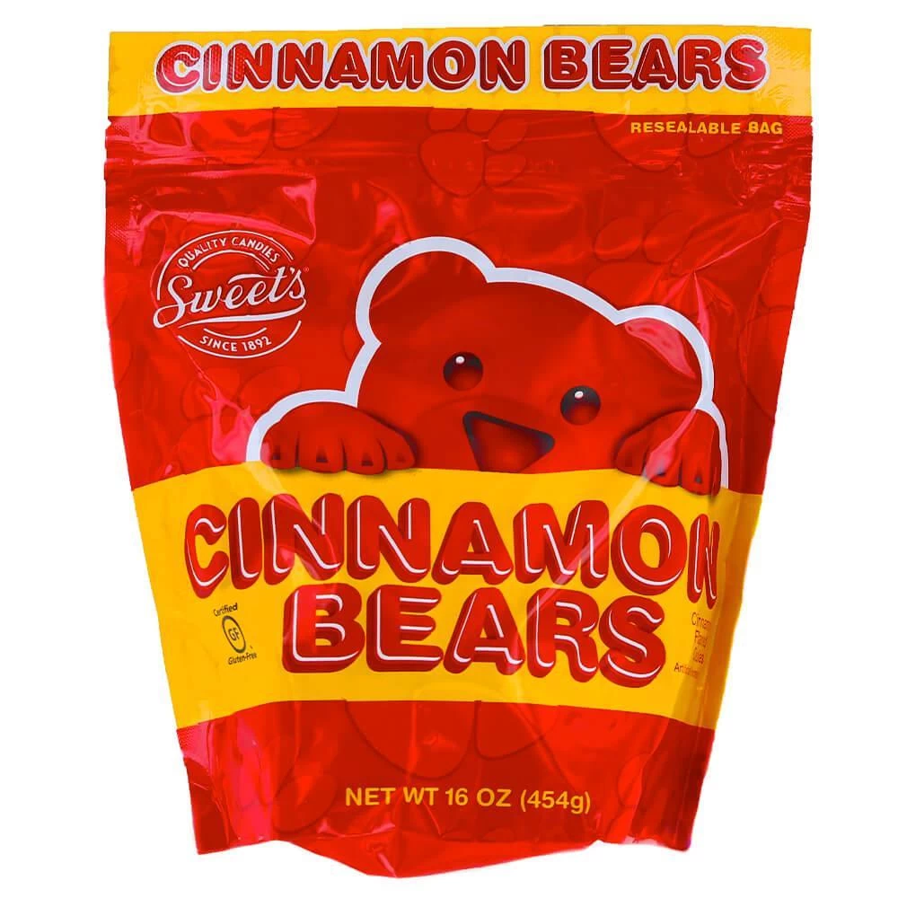 Cinnamon Bears Candy: 16-Ounce Bag 1 Cinnamon Bears Candy: 16-Ounce Bag