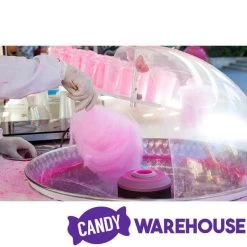 Cotton Candy Floss Sugar - Pink Vanilla: Half Gallon Carton -Snack Store cotton candy floss sugar pink vanilla half gallon carton candy warehouse 3